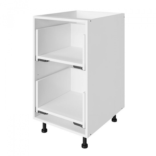 Модуль напольный 72х45х53,5 см ЛАЙТ Белый перламутр с двумя ящиками для кухни