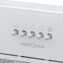 Вытяжка KRONA KATE 600 GLASS WHITE PB K (КА-00005280)