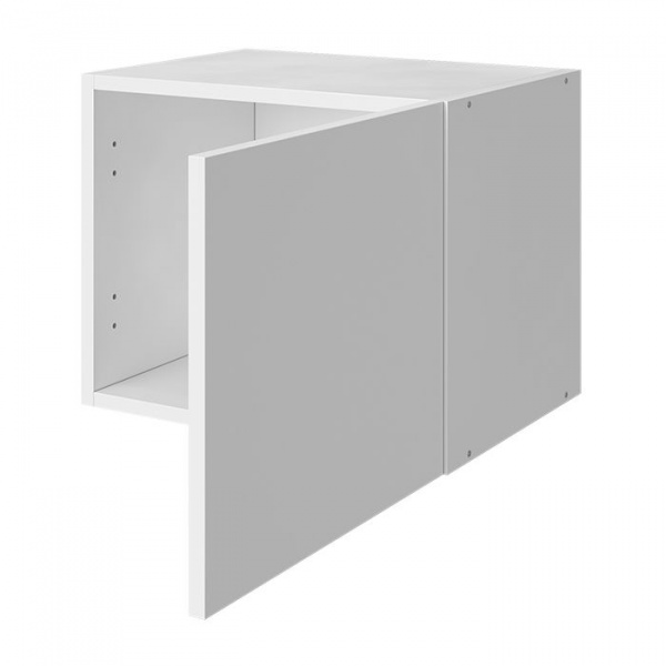 Модуль навесной 36х45х32 см ЛАЙТ Белый перламутр с одной дверью для кухни