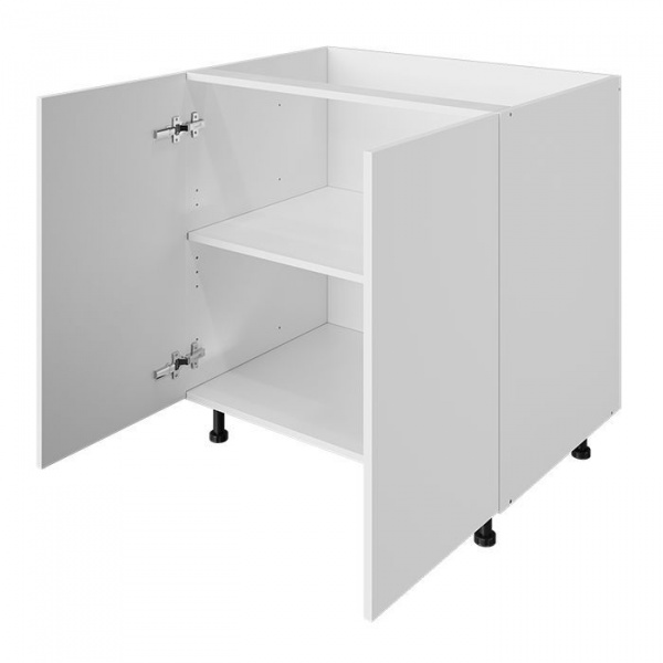Модуль напольный 72х80х53,5 см ЛАЙТ Белый перламутр с двумя дверьми для кухни
