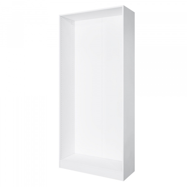 Корпус шкафа шириной 100 см, ЛДСП Белый, 220х100х40