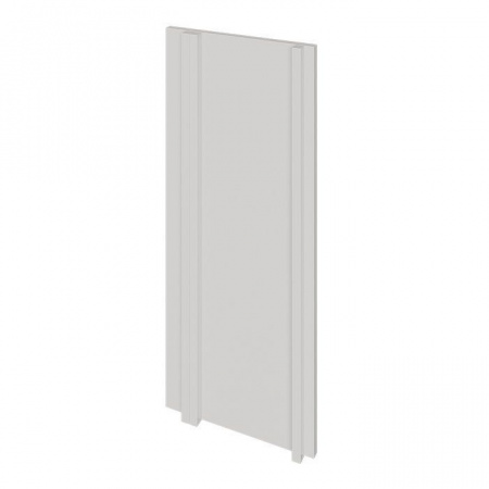 Угловая планка для напольного углового шкафа ЛАЙТ ЛДСП цвет Шиншилла серая