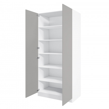 Корпус шкафа шириной 100 см, ЛДСП Белый, 220х100х58