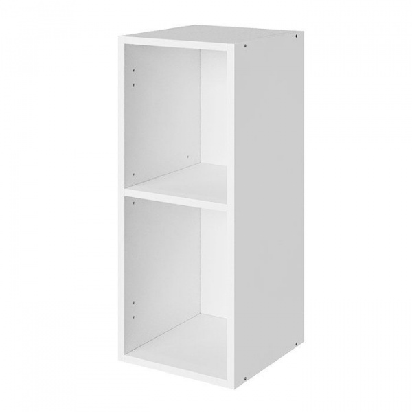 Корпус навесного шкафа ЛАЙТ под одну дверь ЛДСП белый 72х30х32 см