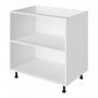 Корпус напольного шкафа ЛАЙТ под мойку под две двери ЛДСП белый 72х80х53,5 см