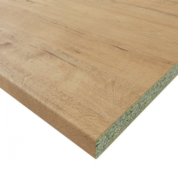 Столешница Дуб Банратти, HPL-пластик, цвет светло-коричневый 300х60х4 см