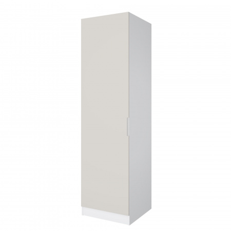 Шкаф 1-дверный ЛАЙТ К3, 220х60х42, ЛДСП, Кашемир, с полками