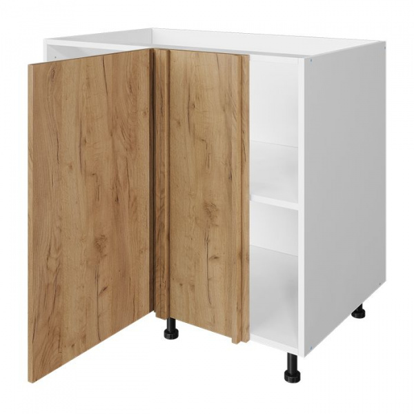 Модуль напольный угловой 72х90х53,5 см ЛАЙТ Дуб золотой с одной дверью для кухни