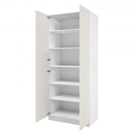 Дверь 230х50 для распашного шкафа шириной 100 см, ЛДСП цвет Кашемир