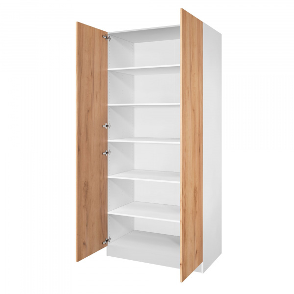 Дверь 210х50 для распашного шкафа шириной 100 см, ЛДСП цвет Дуб золотой