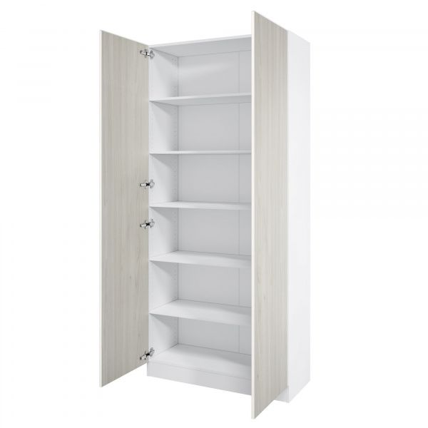 Корпус шкафа шириной 100 см, ЛДСП Белый, 220х100х40