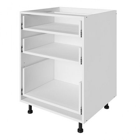 Корпус напольного шкафа ЛАЙТ для трех ящиков ЛДСП белый 72х60х53,5 см