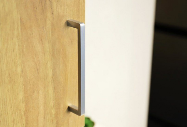 Ручка-скоба BAGIO 128 мм, матовый хромUZ-BAGIO-128-05