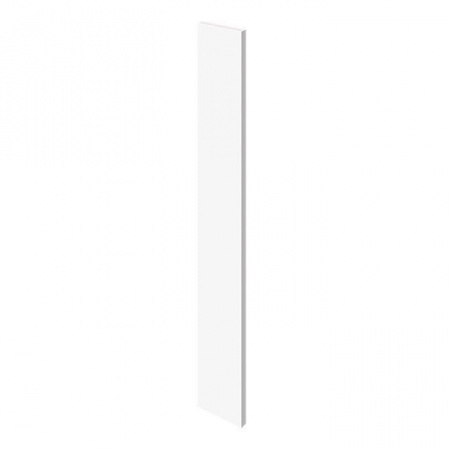 Фасад фальшпланка для шкафа ЛАЙТ 71,6х10 см ЛДСП цвет Белый перламутр 